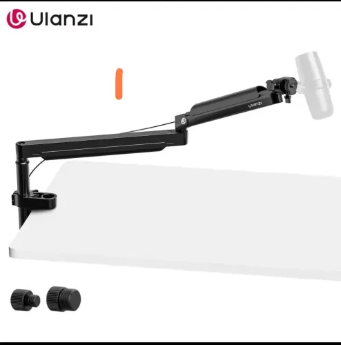 Braço Articulado Ulanzi para Microfone - Suporta até 1,5 kg | 360°