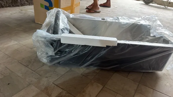 Cuba gourmet para pia de cozinha
