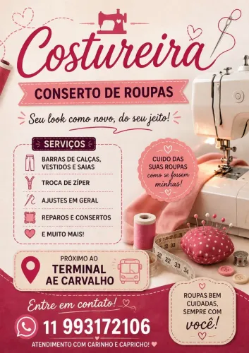 Costureira externa
