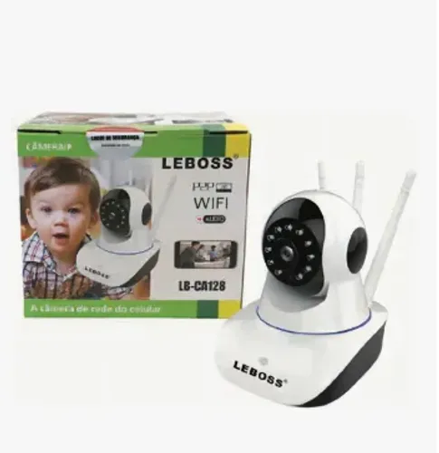Camera De Segurança Com 3 Antena Wifi Ip 1080p App Yosee P2p