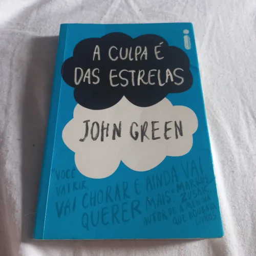 Livro A culpa é das estrelas John Green