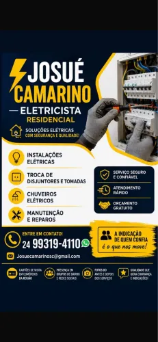 Eletricista residencial Volta Redonda/Região 