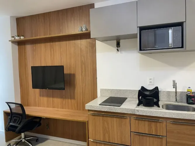 Apartamento com 1 dormitório para alugar, 27 m² por R$ 4.734,00/mês - Vitória - Salvador/B