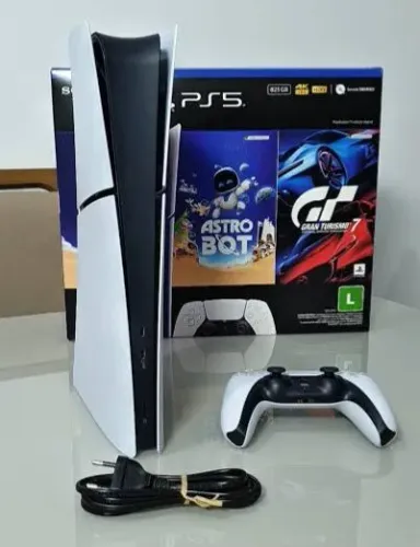 Playstation 5 Slim Completo! Estado de Novo! (Aceito Cartão)