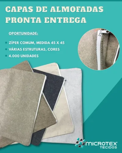 Capas para almofadas