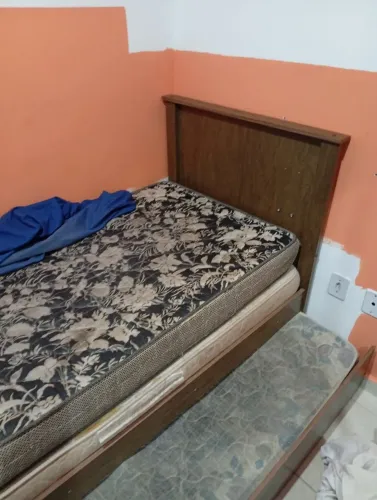 Cama Solteiro Dupla+colchões