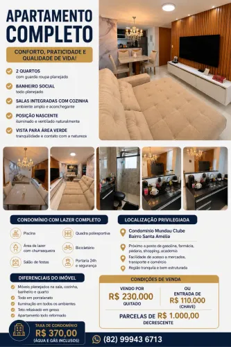 VENDO APARTAMENTO QUITADO OU CHAVE DO APARTAMENTO