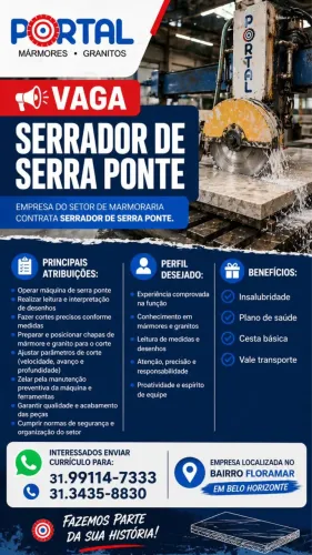 Serrador Serra Ponte Marmoraria