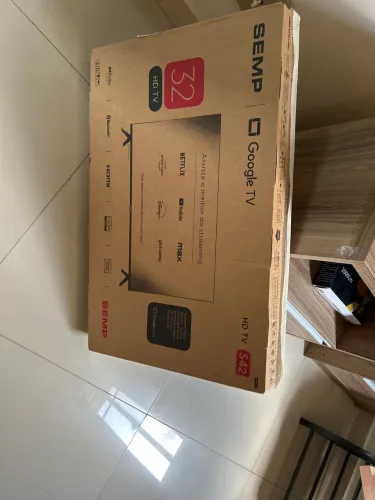 TV Semp Toshiba 32 Nova na Caixa