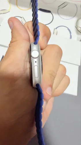 Apple Watch SE 44mm prata (raro)