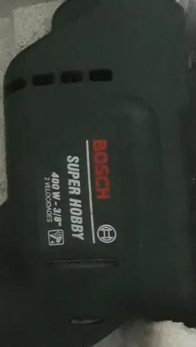 furadeira Bosch super hobby 400W