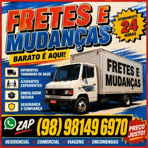 Frete para Pequenas Mudanças | Pontualidade e Cuidado 