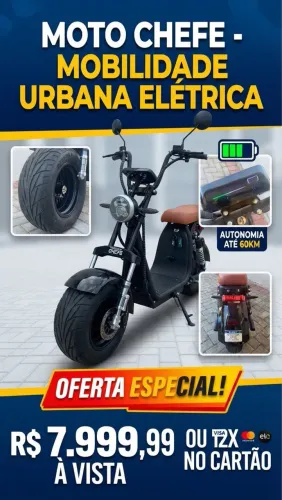AUTOPROPELIDO 1000w MOTO CHEFE MODELO MC21 mini