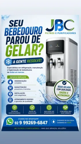Refrigeração de bebedouros