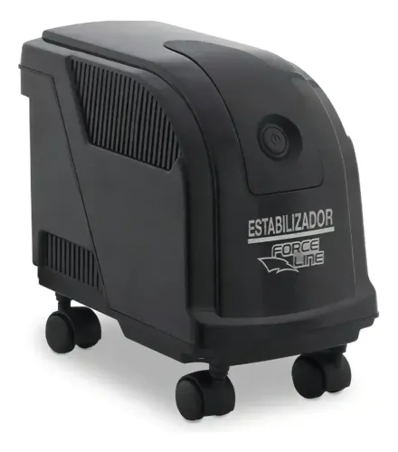Estabilizador Forceline 500VA Bivolt Preto 4 Tomadas Automático Evolution III