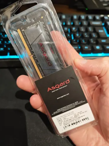 Memória RAM Asgard 8GB 3200 Notebook Aju/Boquim