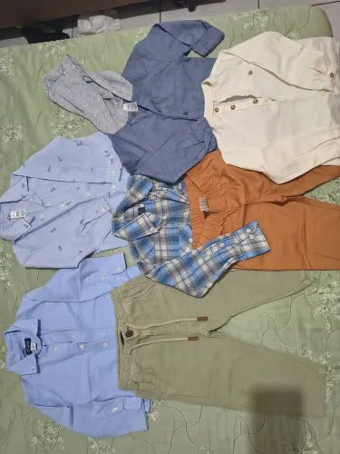 Lote de roupas menino 2 e 3 anos