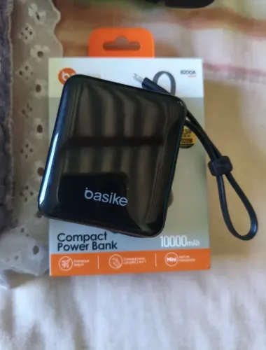 POWER BANK BASIKE 10.000mAh - COMPACTO E POTENTE