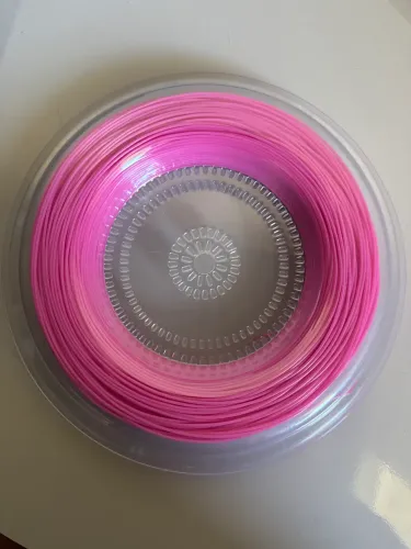 Rolo corda rosa para raquetes de tenis