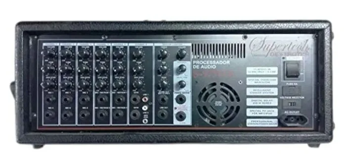 mesa de som Amplificada supertech 975R