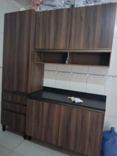 Armário de cozinha modular completo