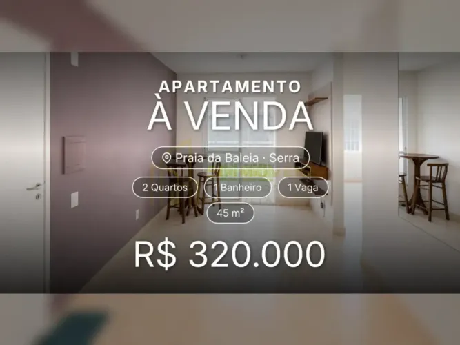 Exclusivo apartamento na Praia da Baleia | Lazer completo para toda a família