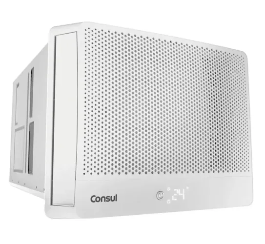 Ar-condicionado janela Consul 7.500 BTUs Frio Branco - 220V c/Controle Remoto