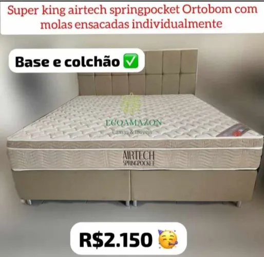Cama super king promoção imperdível