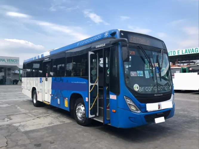 Marcopolo Torino ano 2018/19 Mercedes 1721, com 42 lugares