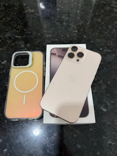 iPhone 16 pro Max 256gb com caixa e nota fiscal