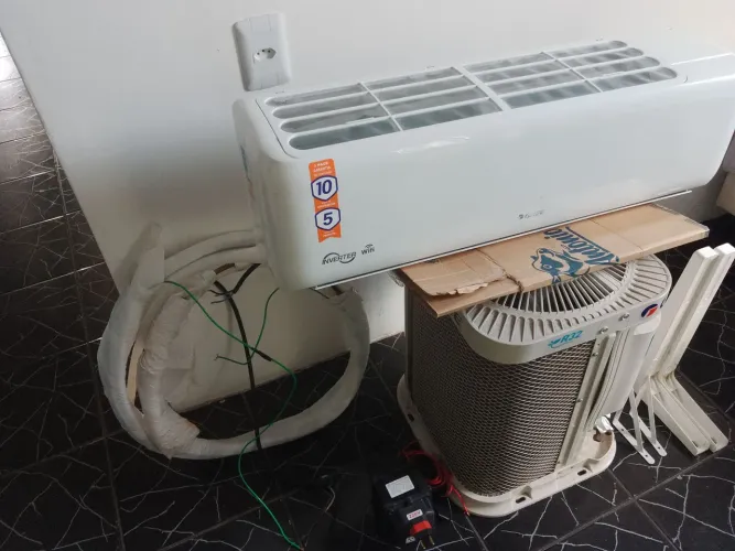 Ar-condicionado novo