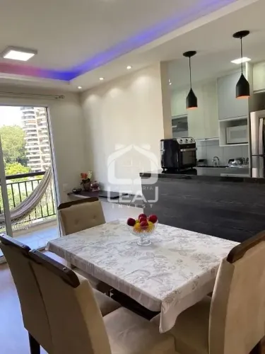 Apartamento com 1 dormitório e 2 vagas de garagem à venda, 46 m² por R$ 530.000 - Morumbi