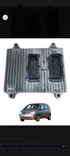 Módulo de injeção GM Meriva 1.8 8V Flex FCVP