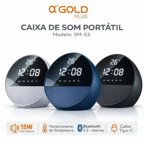 RÁDIO RELÓGIO A'GOLD