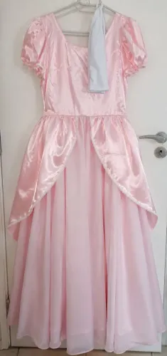 Vestido rosa princesa adulto