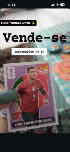 figurinha legend bordo cristiano ronaldo