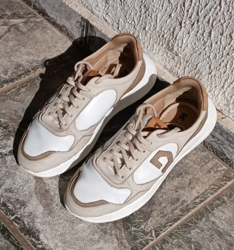 Tênis Sneaker DEMOCRATA couro legítimo número 40 seminovo, ac troca por relógio masculino