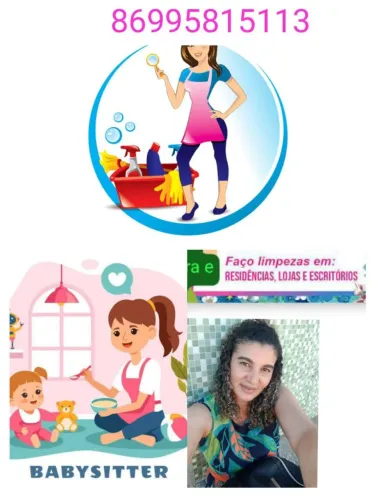 Bábá com dias combinados noite..faxineira e domestica
