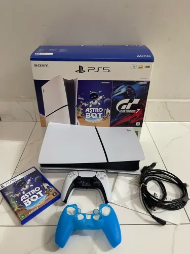 Ps5 Slim 1 Tera | Analiso Trocas | Cartão Até 18x