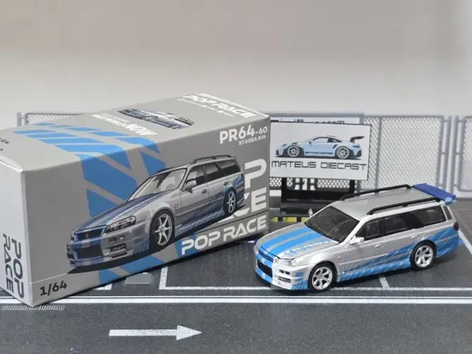 Nissan Skyline R34 Stagea Fast Furious - POPRACE