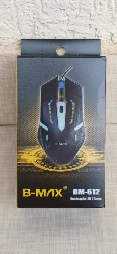 Mouse Gamer B-MAX BM-612 Iluminação LED 7 Cores
