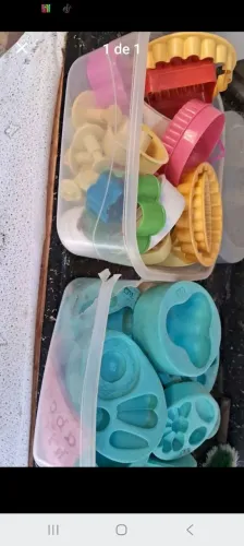 Vendo Moldem de Silicone e de plástico
