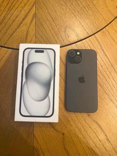 iPhone 15 256GB Preto - Completo na Caixa