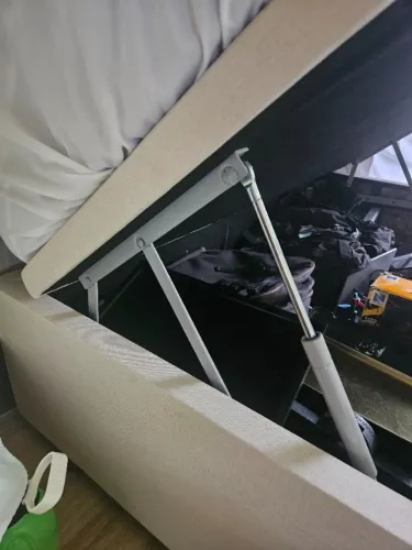 Box baú cama de casal novo