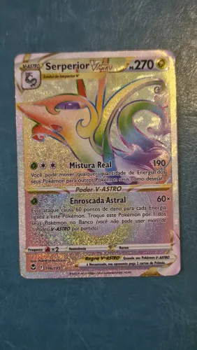 Carta pokemon Serperior V-ASTRO (196/195)