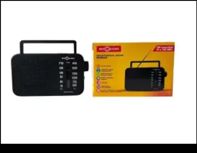 rádio portátil motorradio 127v