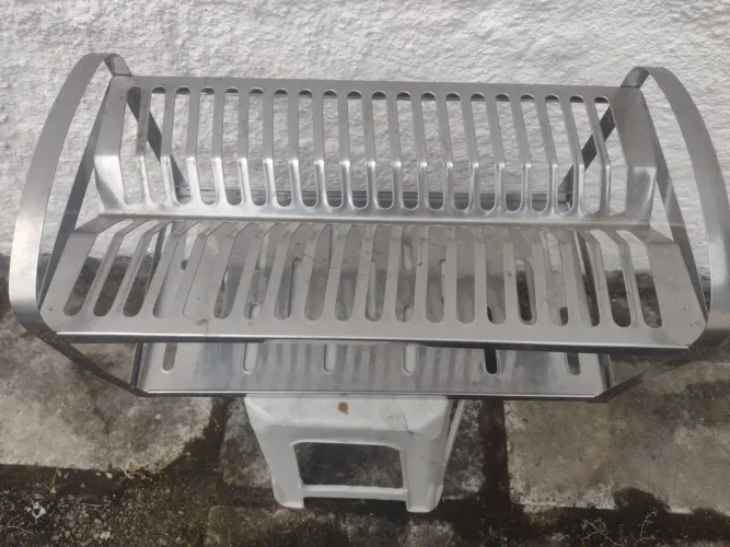 Escorredor inox de louça