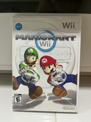 Jogo Mario kart wii + manual