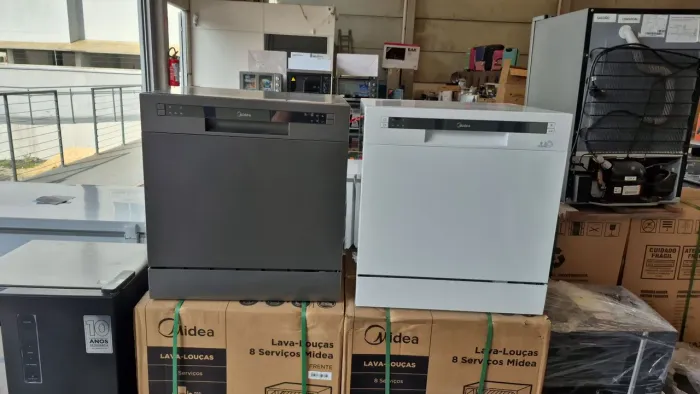Lava louças 8 serviço midea 