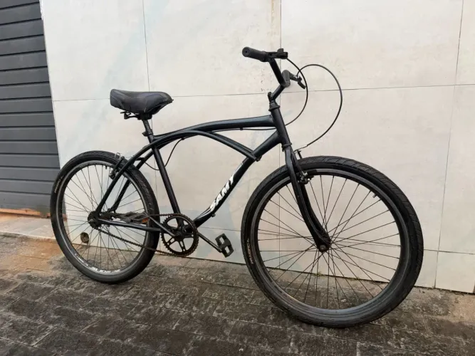 Bicicleta caiçara aro 26 revisada com nota